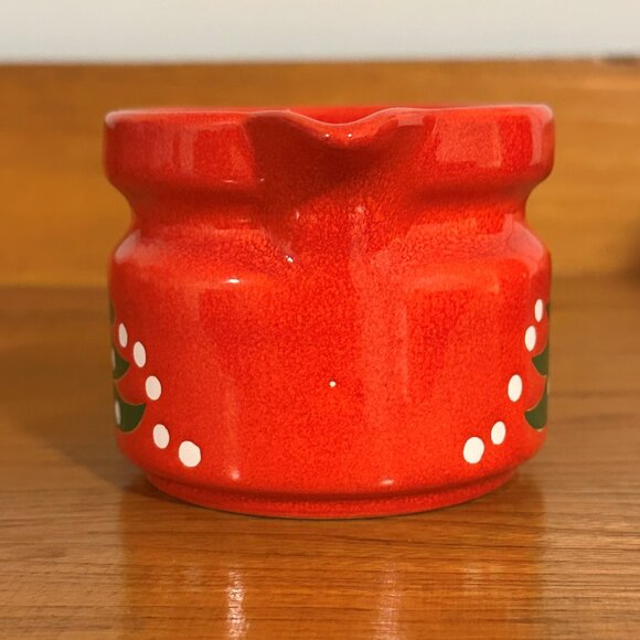 Waechtersbach Germany Christmas Creamer - Picture 4 of 7